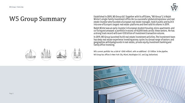 Norbert Kathriner und W5 Group