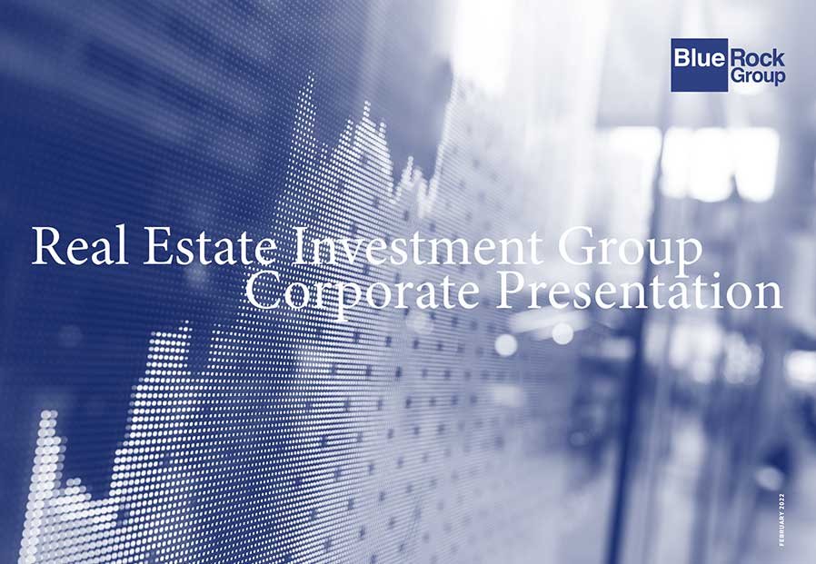 Corporate Presentation BlueRock